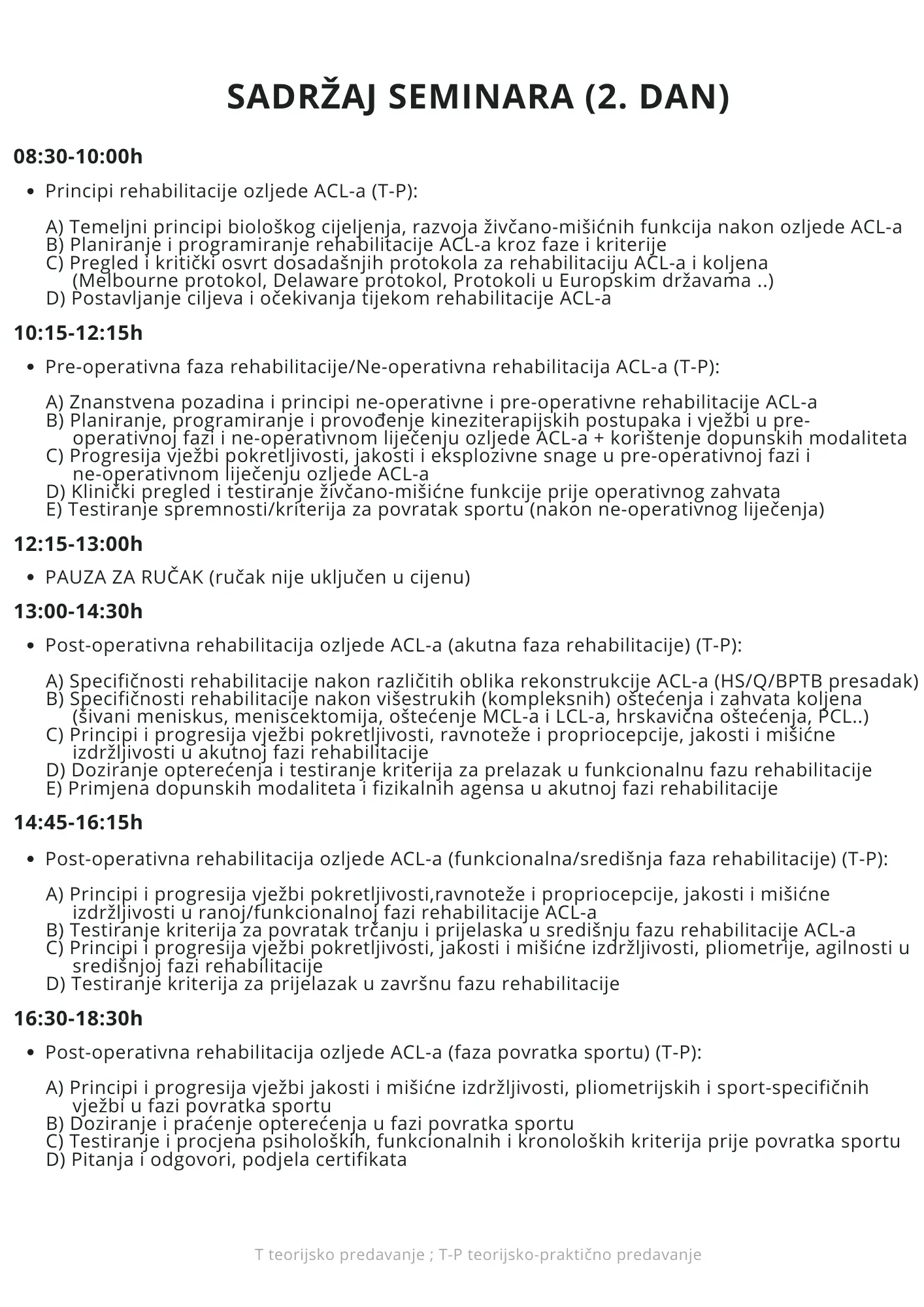 ACL edukacija